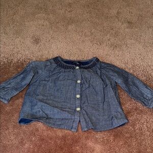 GAP Kids Blue Button Down Shirt